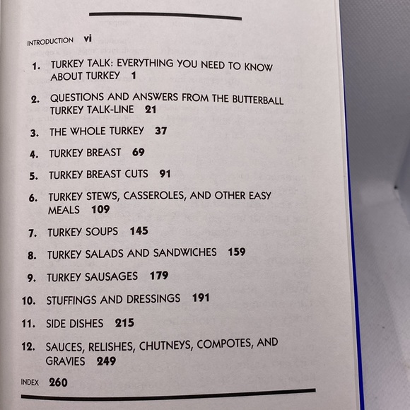 The Butterball Turkey Cookbook Hardcover First Edition 1992 - Picture 8 of 12